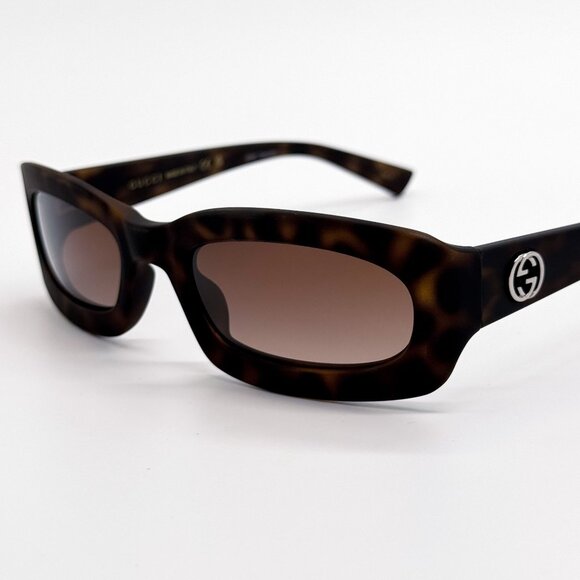 NEW GUCCI GG1786S 002 WOMEN HAVANA BROWN SUNGLASSES GUCCI - Picture 3 of 10